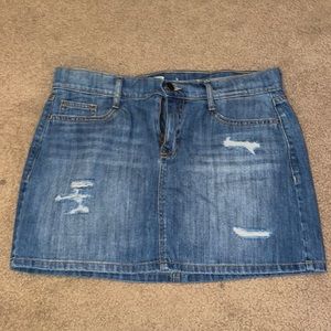 Old Navy Jean Skirt